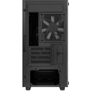 Carcasa Deepcool Carcasa CC360 ARGB, Middle Towerm mATX, Negru
