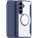 Dux Ducis Skin X Pro case for Samsung S24 with magnetic ring and flap - blue