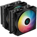 Cooler AG620 ARGB, Intel si AMD, racire cu aer, 120mm, 1850rpm, inaltime 157mm, 6 heatpipe,  iluminat  RGB, Negru