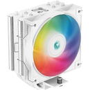 Cooler  AG400, Intel si AMD,120mm, 2000rpm,150mm, 4 heatpipe, iluminat  RGB, Alb