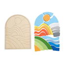 MomKi PUZZLE CURCUBEU DIN LEMN, 21 DE PIESE