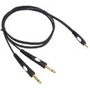 BST CABLU JACK 3.5 STEREO - 2X JACK 6.35 MONO 3M