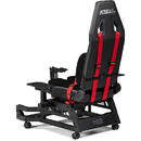 Next Level Racing Scaun de gaming simulator de zboruri Pro, Negru