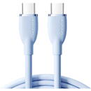 Cable Colorful 100W USB C USB C SA29-CC5 / 100W / 1,2m (blue)