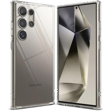 Husa Husa pentru Samsung Galaxy S24 Ultra - Ringke Fusion - Clear