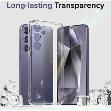 Husa Husa pentru Samsung Galaxy S24 - Ringke Fusion - Clear