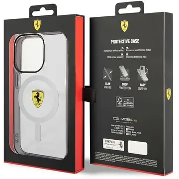 Husa Ferrari Outline MagSafe