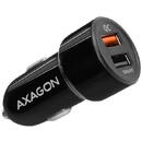 AXAGON Quick Charge 1x QC3.0, 1x USB, 18W, Black