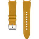 Hybrid Leather Band pentru Galaxy Watch4 20mm S/M, Mustard