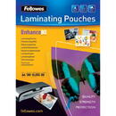 Fellowes Laminating pouch 80 µ, 216x303 mm - A4, 25 pcs
