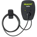 PRACHT PRACHT Wallbox ALPHA MONO XT, 3.7 - 11 kW (black, 5.5 meter cable, RFID)