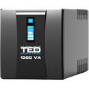 Ted Electric UPS 1300VA/750W LCD Line Interactive AVR 4 schuko USB Management TED Electric TED001580
