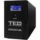 Ted Electric UPS cu functie de stabilizare, 2.2KVA, 230VAC,  Line Interactive, DZ088402