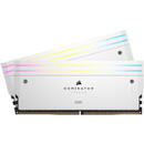 Dominator Titanium RGB White Intel XMP 3.0 32GB, DDR5-7200MHz, CL34, Dual Channel