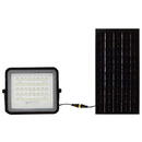 V-Tac Solar LED projector V-TAC 10W Remote, AUTO, Timer, IP65 Black VT-80W 4000K 800lm
