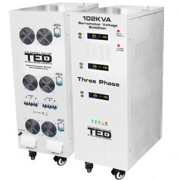Ted Electric Stabilizator retea maxim 102KVA-SVC cu servomotor trifazat-trifazat TED000064