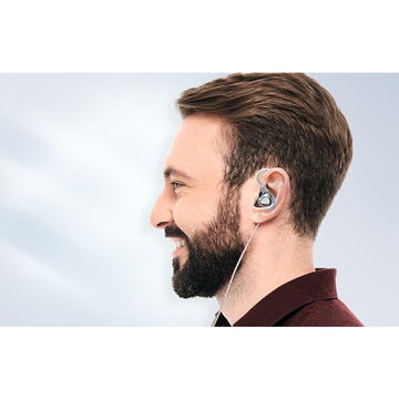 Casti Wired earphones EarFun EH100 (silver)