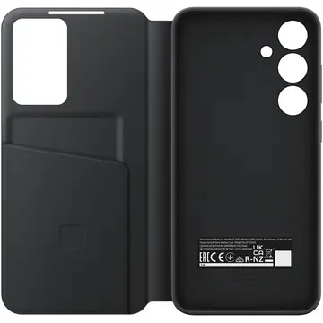 Husa de protectie Samsung Smart View Wallet Case pentru Galaxy S24, BLACK