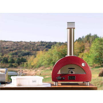 Cuptor Alfa Forni Linea Moderno Portable Pizza Oven Antique Red