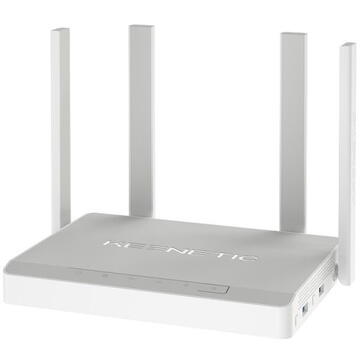 Router wireless Keenetic Router wireless Hero, USB, 1000MBps, Dual-band, Alb