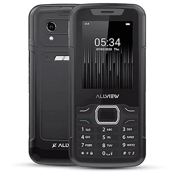 Smartphone Allview M10 Jump Black 2.8 " QVGA 64 MB 128 MB Dual SIM 3G Bluetooth 2.0 USB version microUSB Built-in camera Main camera 8 MP
