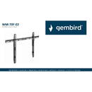 Gembird Gembird WM-70F-02TV wall mount (fixed), 37”-70”