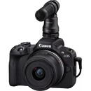 Canon EOS R50 + RF-S 18-45mm F4.5-6.3 IS STM Creator Kit - Negru