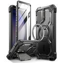 Husa pentru Samsung Galaxy S24 Ultra + Folie - I-Blason Armorbox MagSafe - Black