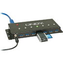 LINDY Lindy 7 Port Industrial USB 3.0 Hub - hub - 7 ports