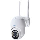 PNI Camera supraveghere video wireless PNI IP840, WiFi, PTZ, 8MP 4K, slot micro SD, stand-alone, functii AI, ONVIF