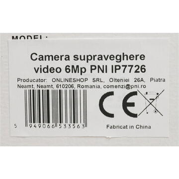 Camera de supraveghere Camera supraveghere video 6Mp PNI IP7726