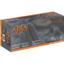 AJSIA Manusi nitril AJSIA Orange, unica folosinta, nepudrate, L-27cm, 0.15mm, 100 buc/cutie - orange- L