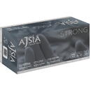 AJSIA Manusi nitril AJSIA Strong, unica folosinta, nepudrate, 0.19mm, 100 buc/cutie - albastre -marime M