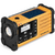 Radio digital portabil cu dinam si panou solar Sangean MMR-88, DAB+, FM, Galben