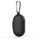 Techsuit Techsuit - Silicone Case - for Samsung Galaxy Buds + / Buds, Smooth Ultrathin Material - Black