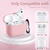 Techsuit - Silicone Case - for Apple AirPods Pro 1 / 2, Smooth Ultrathin Material - Pink