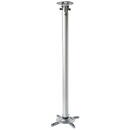 Arm for projector 110-190cm ceiling, 15kg, silver