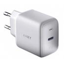 Aukey Charger PA-B2 Omnia GaN 1xUSB-C 61W Power Delivery 3.0 3A white