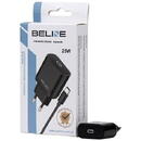 Beline Charger 25W USB-C + USB-C cable, black