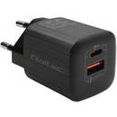 QOLTEC GaN ULTRA 35W charger 5V 20V, 2.25A 3A, USB C