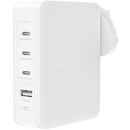 Belkin Wall charger 140W 4-ports (3xC 1xA) UK, EU, US Plugs white
