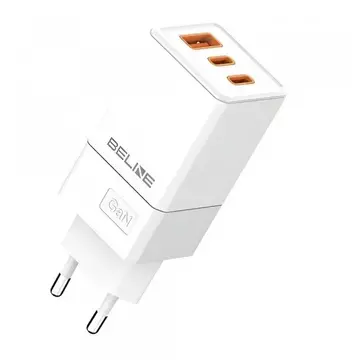 Incarcator de retea Beline 65W GaN 2xUSB-C +USB-A only head