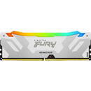 Kit Memorie Fury Renegade RGB Intel XMP 3.0, 32GB, DDR5-7600MHz, CL38, Dual Channel, Alb
