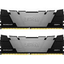 Kit Memorie Fury Renegade Intel XMP 2.0, 64GB, DDR4-3600MHz, CL18, Dual Channel, Negru
