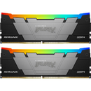 Kit Memorie Fury Renegade RGB Intel XMP 2.0, 16GB, DDR4-3200MHz, CL16, Dual Channel, Negru