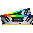 Kingston Kit Memorie Fury Renegade RGB Intel XMP 3.0, 48GB, DDR5-7200MHz, CL32, Dual Channel, Negru