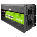 Green Cell Przetwornica LCD 48V 5000W/10000W Czysty sinus z wywietlaczem