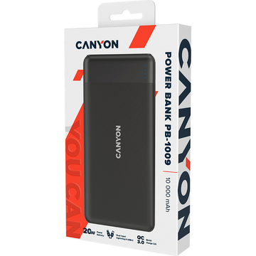 Baterie externa Canyon CNE-CPB1009B Negru