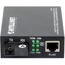 Intellinet Media converter 100/1000Base-T RJ45/1000Base-SX SM SC WDM