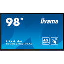 Iiyama TE9812MIS-B1AG 98 inch  3840x2160 pixeli Negru